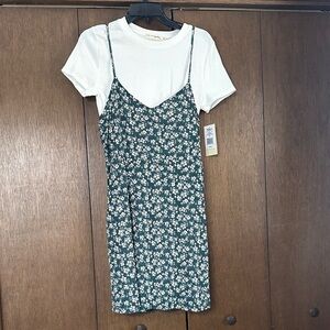 Live to be spoiled junior XL 2 piece dress and tee set. NEW with tags.